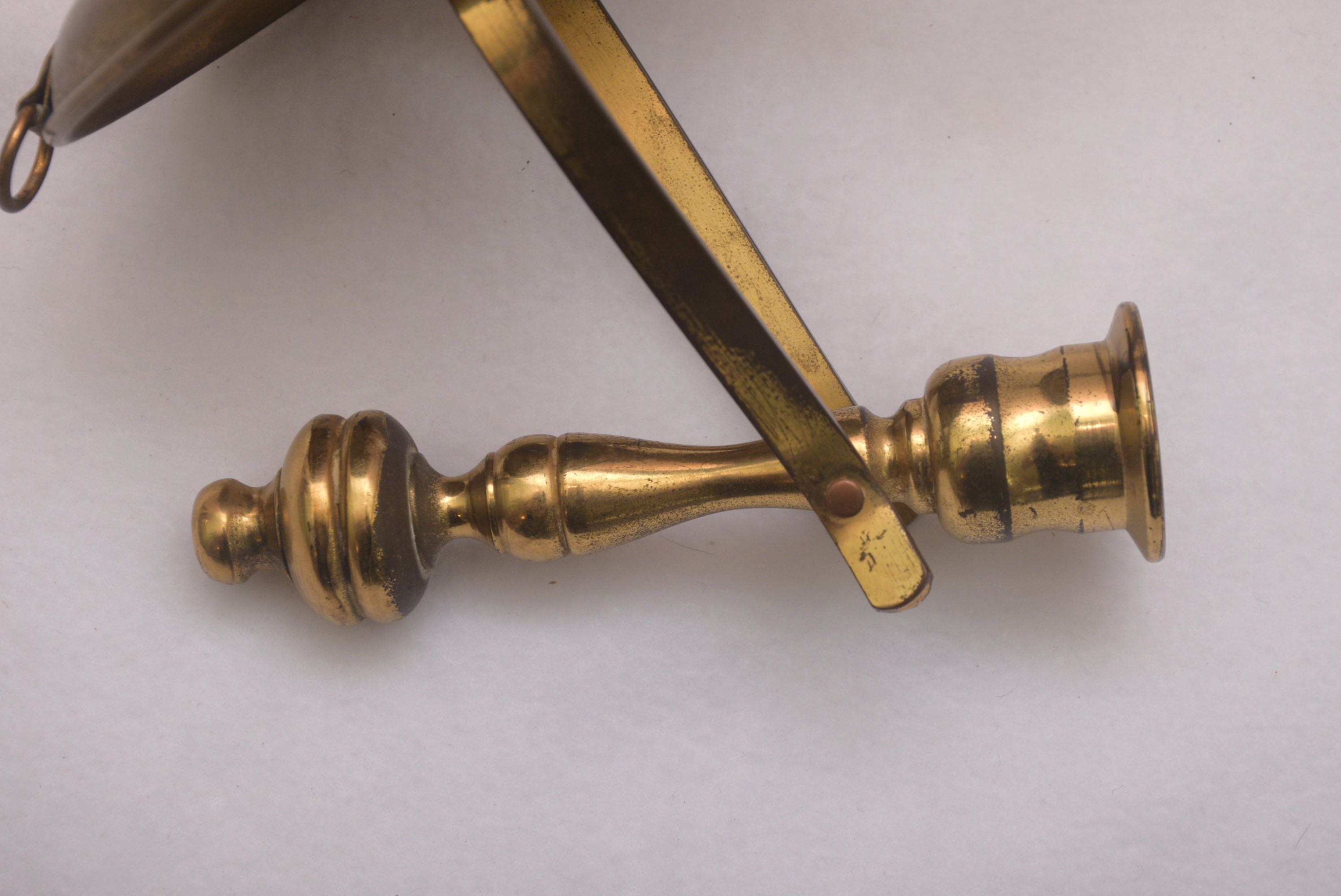 Pair of Brass Ship Gimbal Candle Holders EBTH